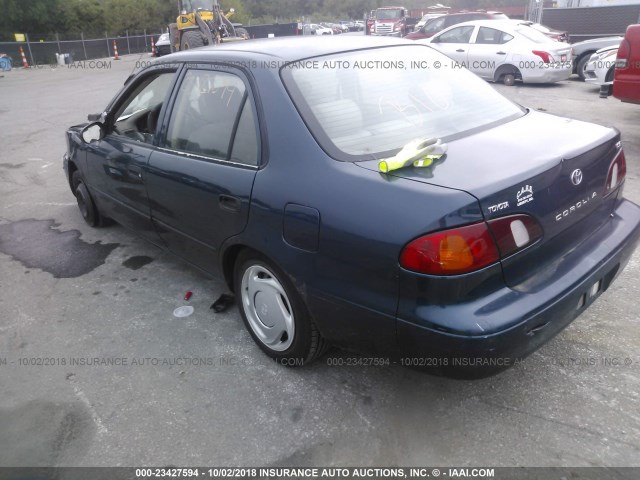 1NXBR12E6WZ080074 - 1998 TOYOTA COROLLA VE/CE/LE BLUE photo 3