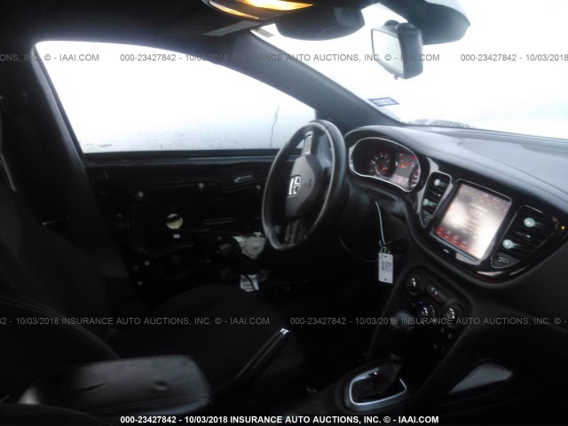 1C3CDFBB0FD111463 - 2015 DODGE DART SXT BLACK photo 5