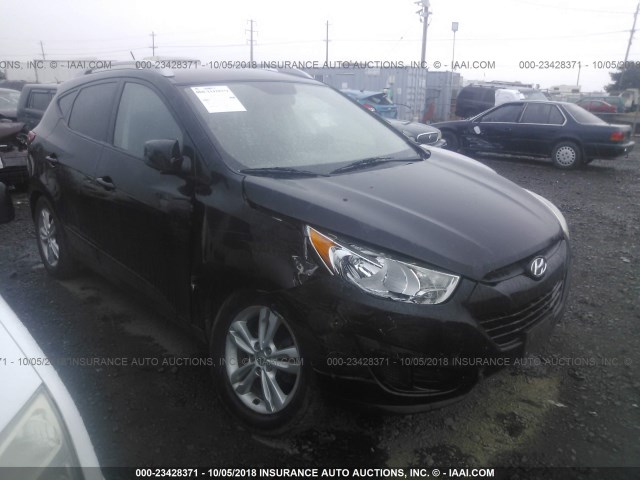 KM8JU3ACXBU190982 - 2011 HYUNDAI TUCSON GLS/LIMITED შავი ფოტო 1