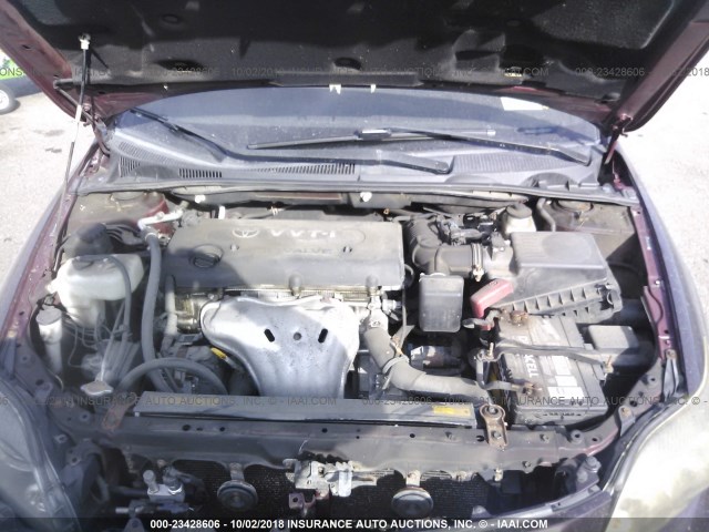 JTKDE167X80247124 - 2008 TOYOTA SCION TC PURPLE photo 10