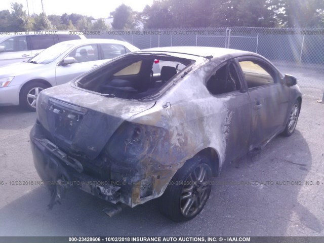 JTKDE167X80247124 - 2008 TOYOTA SCION TC PURPLE photo 6