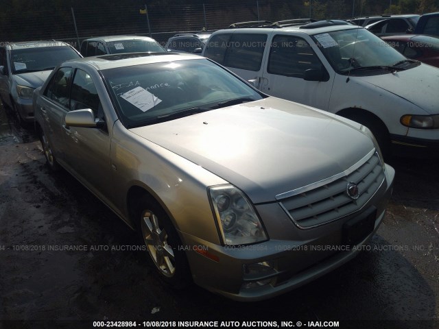 1G6DC67A970187181 - 2007 CADILLAC STS SILVER photo 1