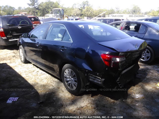 4T1BF1FK2EU846146 - 2014 TOYOTA CAMRY L/SE/LE/XLE 黑色 照片 3