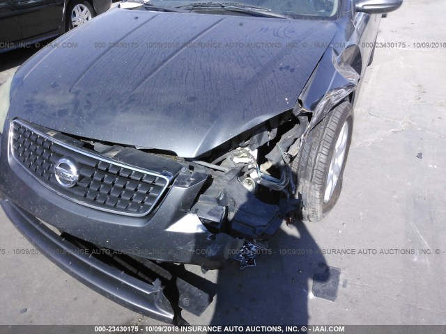 1N4AL11D36N354101 - 2006 NISSAN ALTIMA S/SL SILVER photo 6