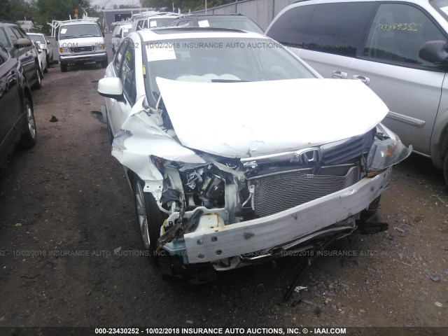 19XFB2F98CE006761 - 2012 HONDA CIVIC EXL WHITE photo 6