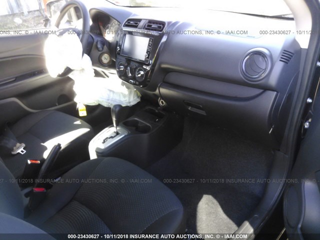 ML32F3FJ5JHF13195 - 2018 MITSUBISHI MIRAGE G4 ES Қара фото 5