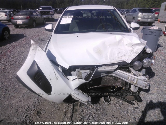 1G1JA5SH4F4171023 - 2015 CHEVROLET SONIC LS 白色 照片 6