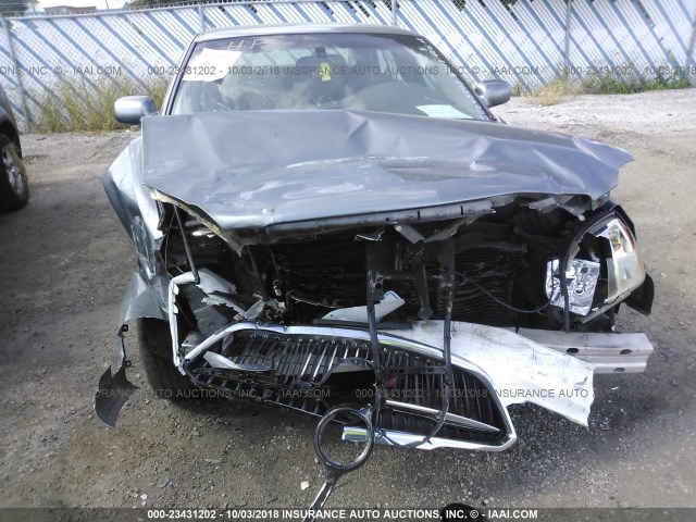 1G6KE57Y93U278205 - 2003 CADILLAC DEVILLE DHS GRAY photo 6