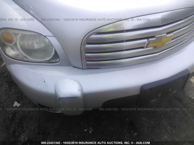 3GNBABFW7BS612860 - 2011 CHEVROLET HHR LT SILVER photo 6