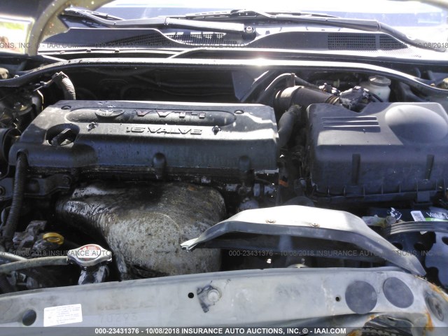 4T1BE32K95U952422 - 2005 TOYOTA CAMRY LE/XLE/SE SILVER photo 10