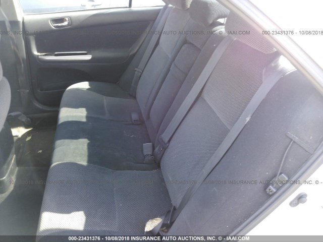4T1BE32K95U952422 - 2005 TOYOTA CAMRY LE/XLE/SE SILVER photo 8