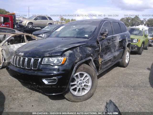 1C4RJEAG7JC277810 - 2018 JEEP GRAND CHEROKEE LAREDO 黑色 照片 2