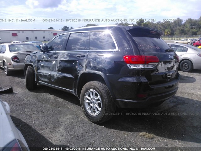 1C4RJEAG7JC277810 - 2018 JEEP GRAND CHEROKEE LAREDO 黑色 照片 3
