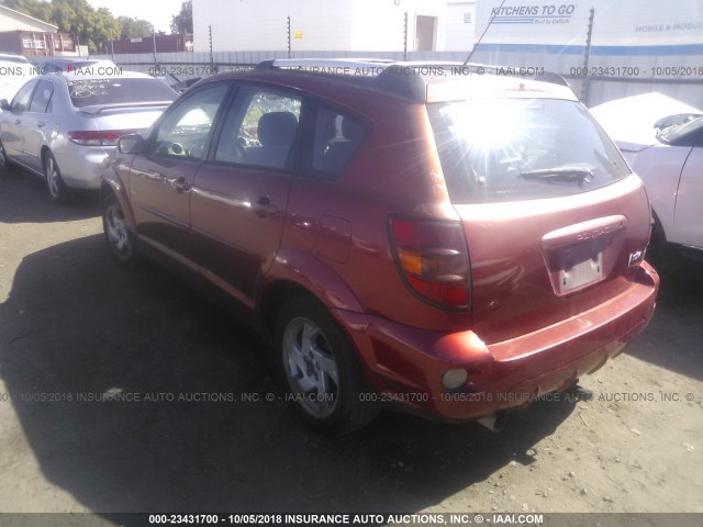 5Y2SL62803Z455260 - 2003 PONTIAC VIBE RED photo 3