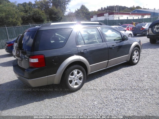 1FMDK021X7GA37037 - 2007 FORD FREESTYLE SEL GRAY photo 4