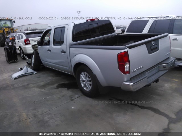 1N6AD0EV4HN737095 - 2017 NISSAN FRONTIER S/SV/SL/PRO-4X SILVER photo 3