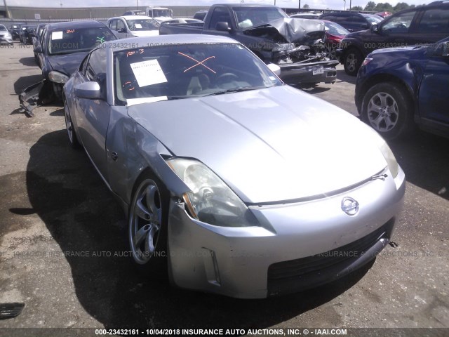 JN1AZ34E63T017263 - 2003 NISSAN 350Z COUPE SILVER photo 1