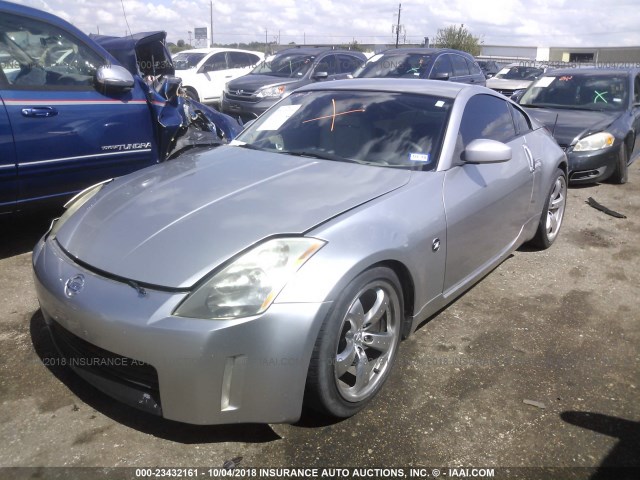 JN1AZ34E63T017263 - 2003 NISSAN 350Z COUPE SILVER photo 2