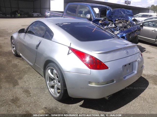 JN1AZ34E63T017263 - 2003 NISSAN 350Z COUPE SILVER photo 3