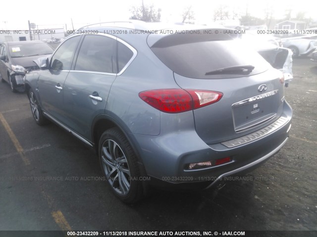 JN1BJ0RP4GM231849 - 2016 INFINITI QX50 GRAY photo 3