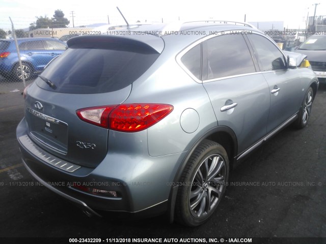 JN1BJ0RP4GM231849 - 2016 INFINITI QX50 GRAY photo 4