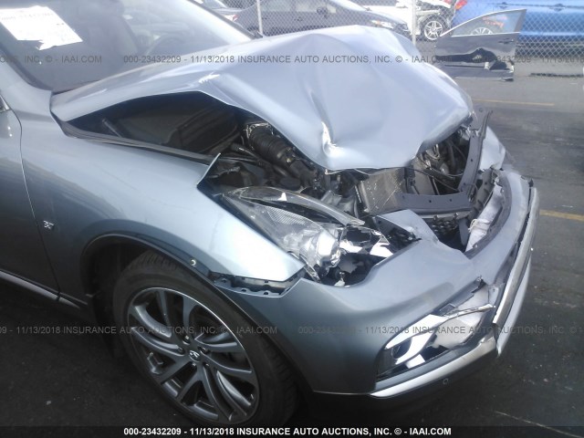 JN1BJ0RP4GM231849 - 2016 INFINITI QX50 GRAY photo 6