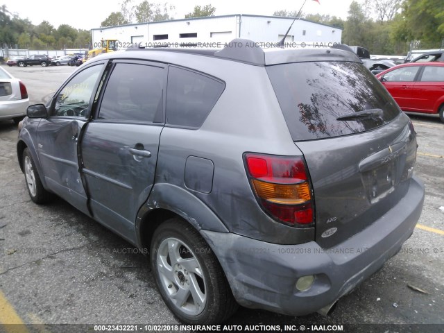 5Y2SM63865Z466794 - 2005 PONTIAC VIBE GRAY photo 3