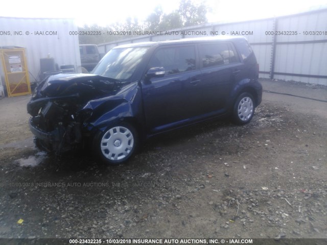 JTLZE4FE9DJ040469 - 2013 TOYOTA SCION XB Қою көк фото 2
