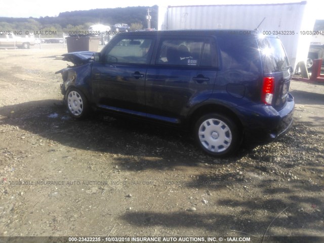 JTLZE4FE9DJ040469 - 2013 TOYOTA SCION XB Қою көк фото 3