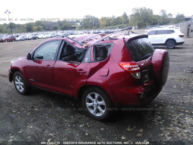 2T3DK4DV9CW073098 - 2012 TOYOTA RAV4 LIMITED RED photo 6