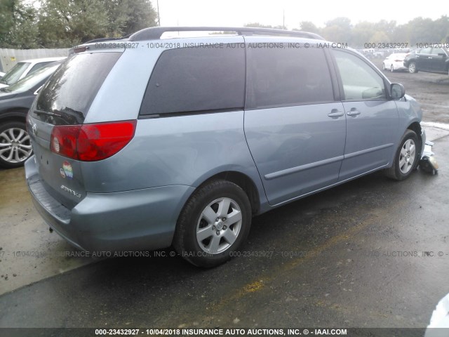 5TDKK4CC2AS305515 - 2010 TOYOTA SIENNA CE/LE BLUE photo 4