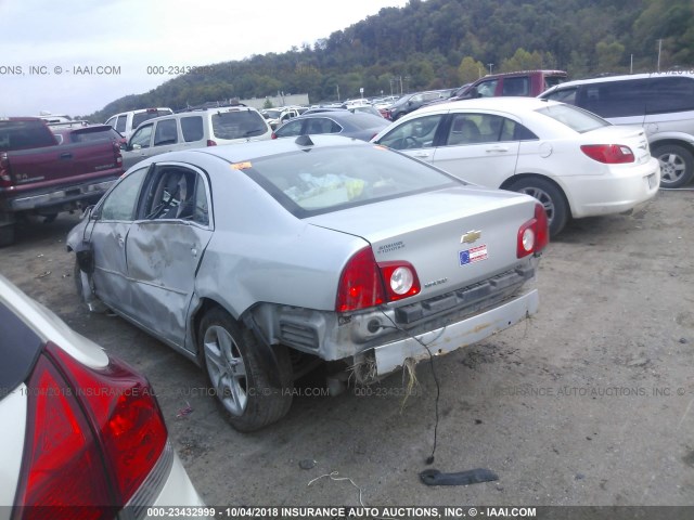 1G1ZB5E09CF109767 - 2012 CHEVROLET MALIBU LS 银色 照片 3