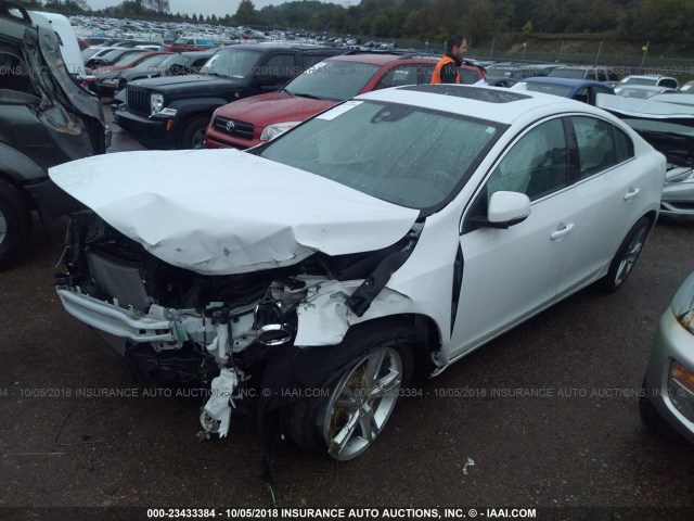 YV126MFK4G2409618 - 2016 VOLVO S60 PREMIER WHITE photo 2