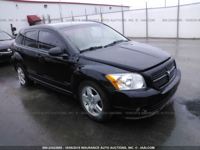 1B3HB48B47D254471 - 2007 DODGE CALIBER SXT BLACK photo 1