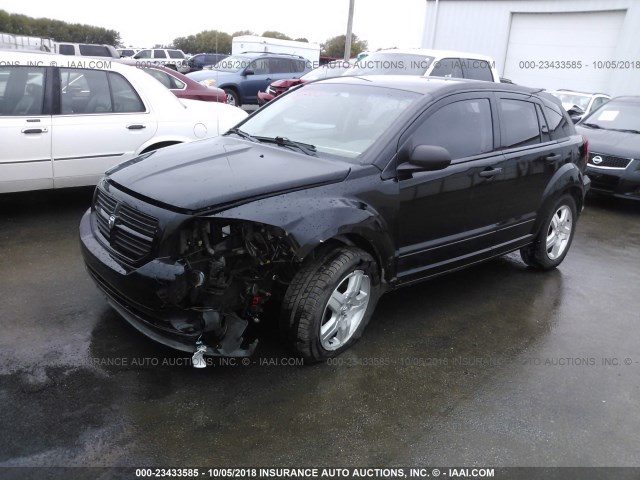 1B3HB48B47D254471 - 2007 DODGE CALIBER SXT BLACK photo 2