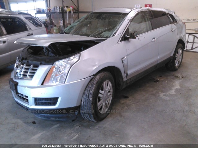 3GYFNCE33DS584838 - 2013 CADILLAC SRX LUXURY COLLECTION SILVER photo 2