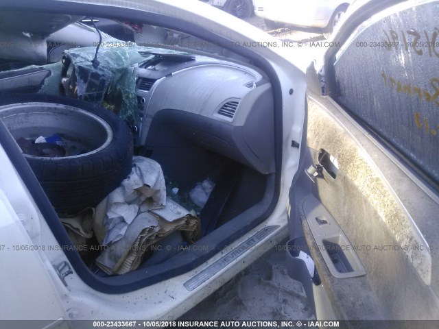 1G1ZC5E09CF240484 - 2012 CHEVROLET MALIBU 1LT 白色 照片 5