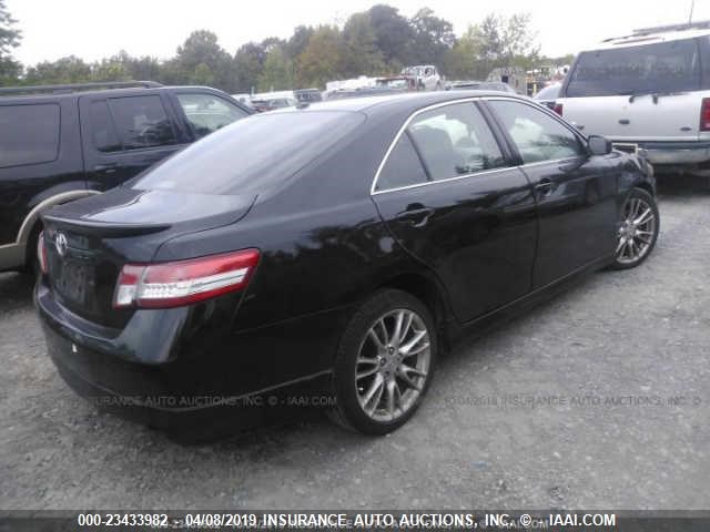 4T1BF3EK1AU095578 - 2010 TOYOTA CAMRY SE/LE/XLE 黑色 照片 4