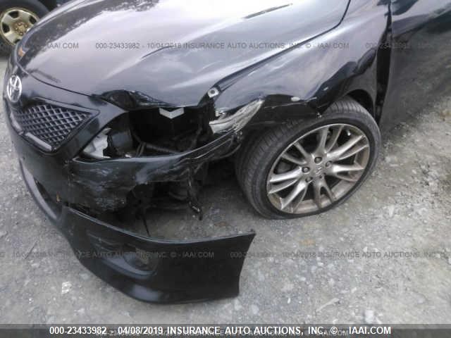 4T1BF3EK1AU095578 - 2010 TOYOTA CAMRY SE/LE/XLE 黑色 照片 6