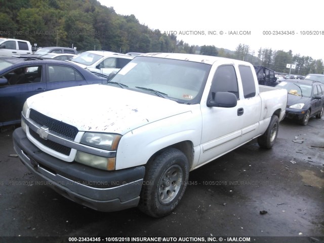 2GCEC19T231217350 - 2003 CHEVROLET SILVERADO C1500 WHITE photo 2