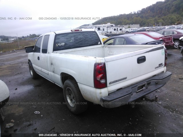 2GCEC19T231217350 - 2003 CHEVROLET SILVERADO C1500 WHITE photo 3