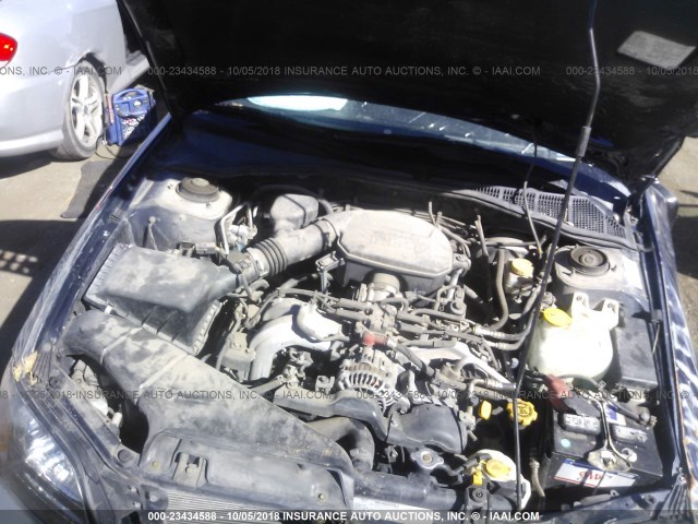 4S3BH675347617136 - 2004 SUBARU LEGACY OUTBACK AWP 蓝色 照片 10