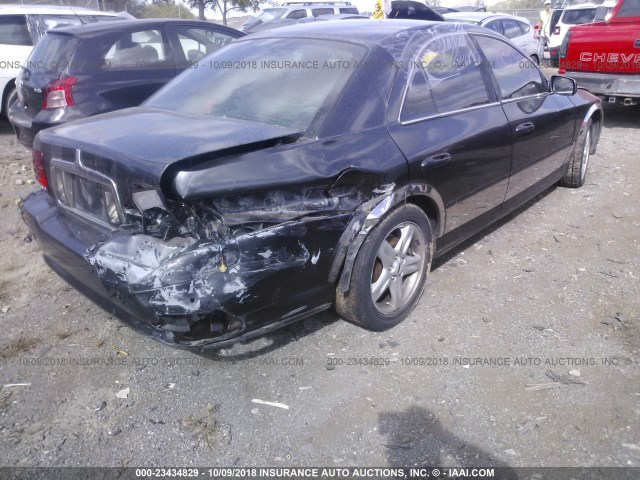 1LNHM87A11Y667940 - 2001 LINCOLN LS BLACK photo 6