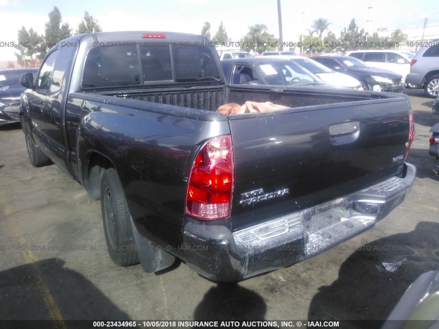 5TFTX4CN7DX031458 - 2013 TOYOTA TACOMA ACCESS CAB ნაცრისფერი ფოტო 3