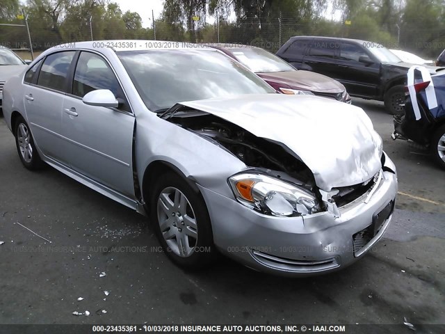 2G1WB5E31G1104668 - 2016 CHEVROLET IMPALA LIMITED LT SILVER photo 1