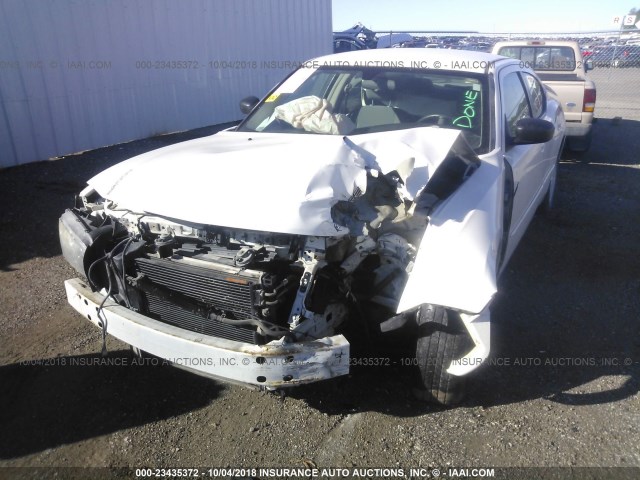 2B3KA43G87H830626 - 2007 DODGE CHARGER SE/SXT WHITE photo 6