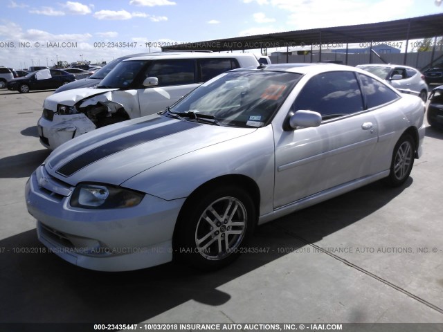 3G1JH12F64S165305 - 2004 CHEVROLET CAVALIER LS SPORT SILVER photo 2