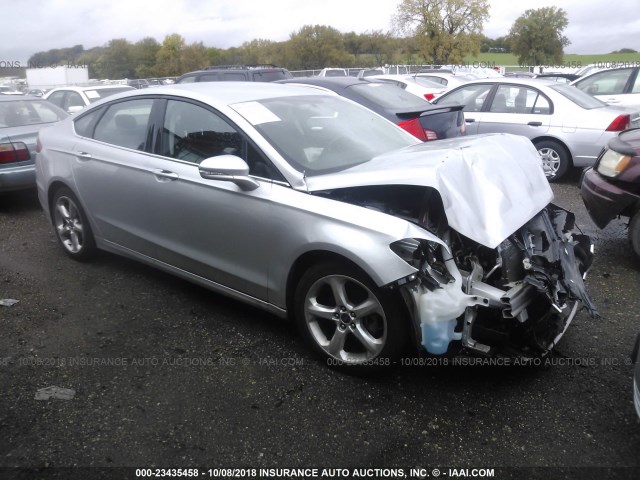 3FA6P0HDXGR362320 - 2016 FORD FUSION SE SILVER photo 1