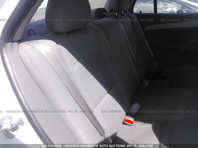 1G1ZA5EUXCF391083 - 2012 CHEVROLET MALIBU LS 白色 照片 8