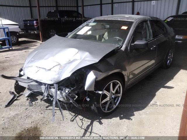 3FAHP06Z47R217944 - 2007 FORD FUSION S GRAY photo 2